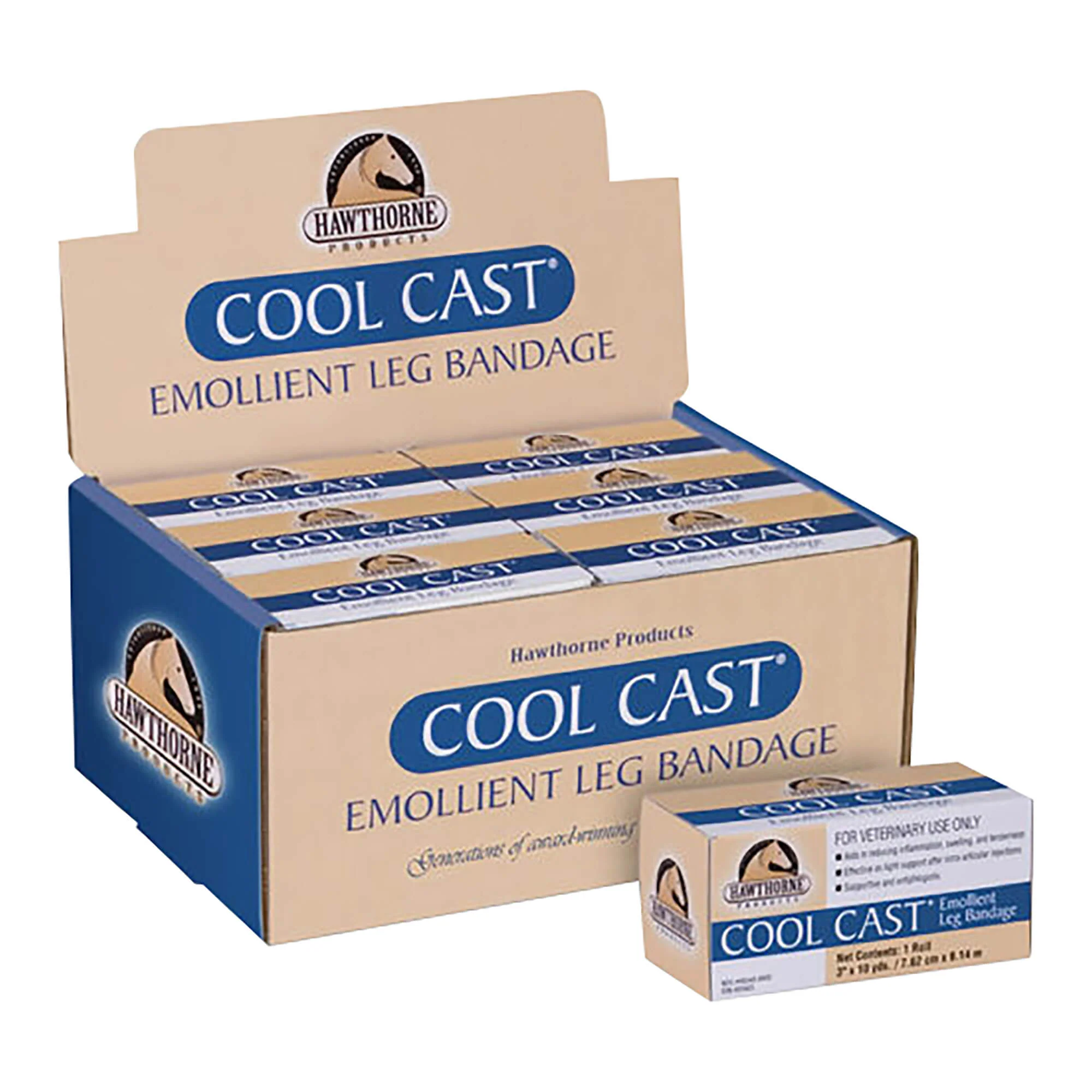 Cool Cast Emollient Leg Bandage for Horses, 10 Yards - Image 2