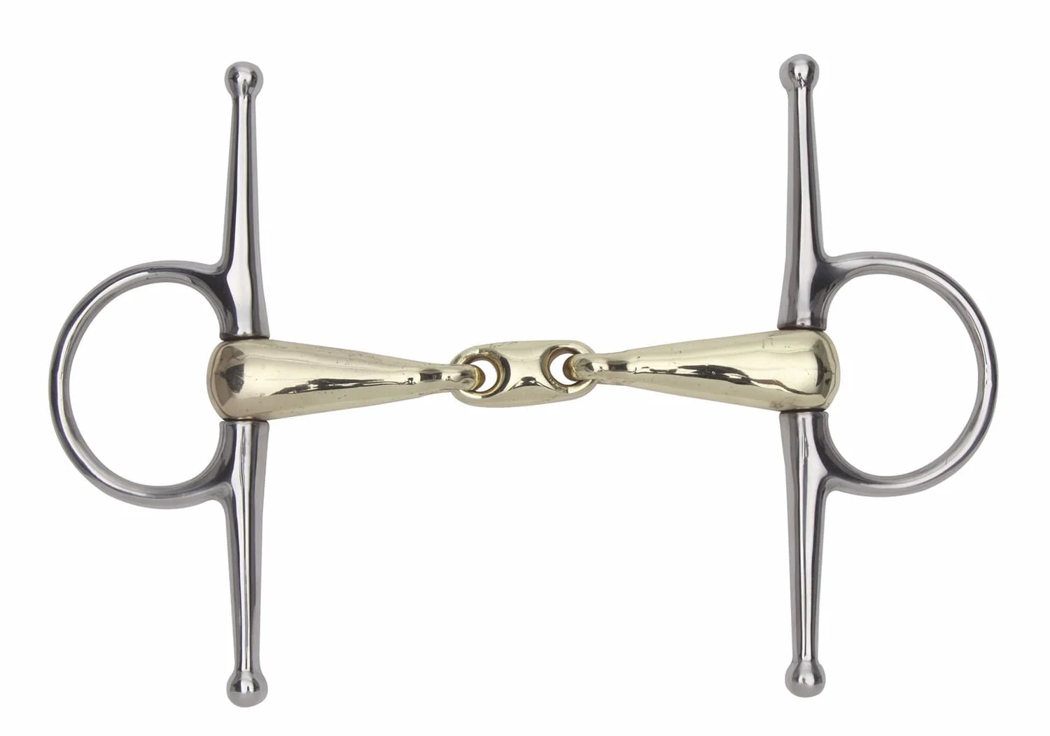 Shires Copper Mouth Full Cheek Snaffle Bit - Image 2