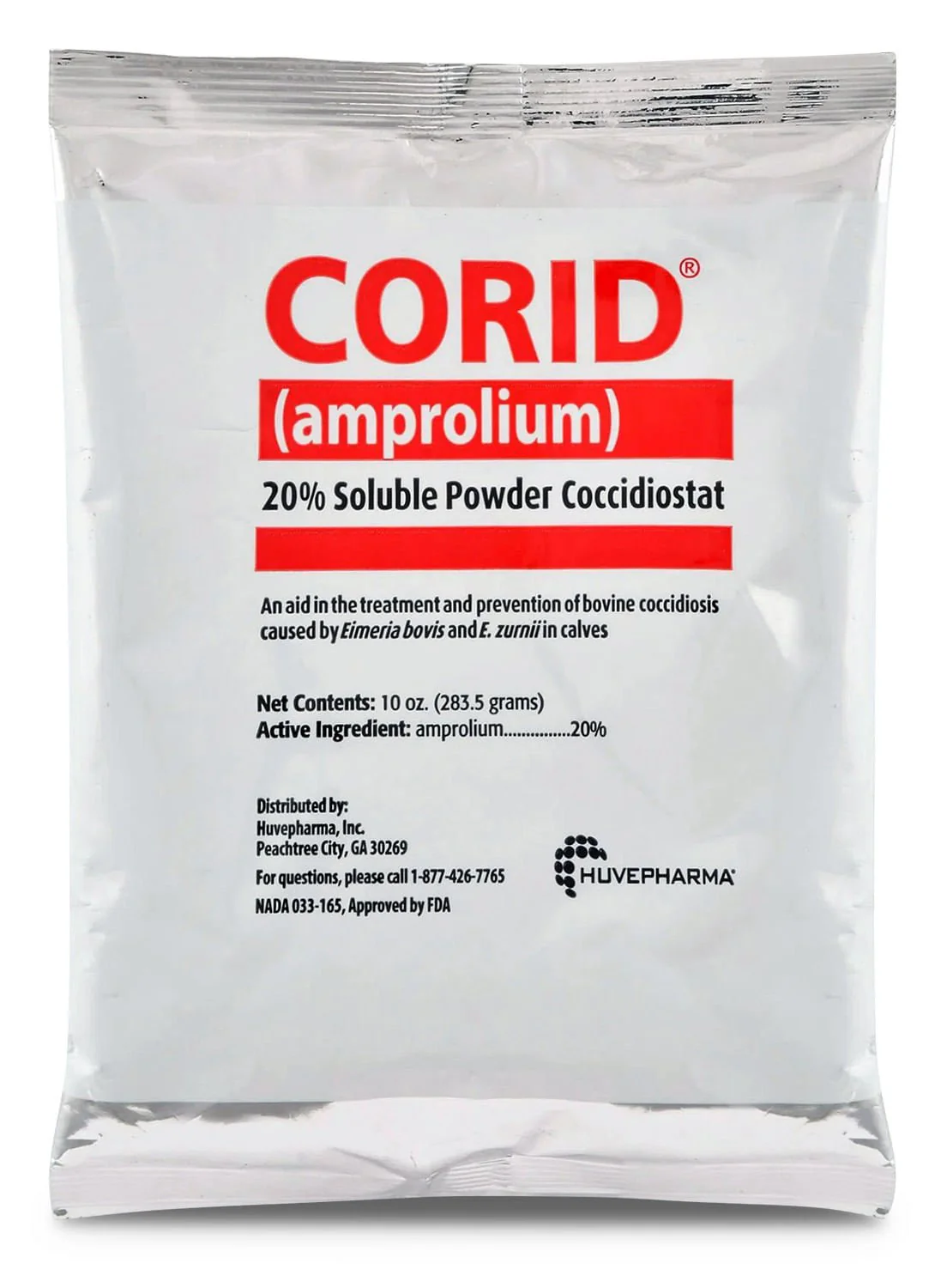 CORID (Amprolium 20%) Soluble Powder, 10 oz