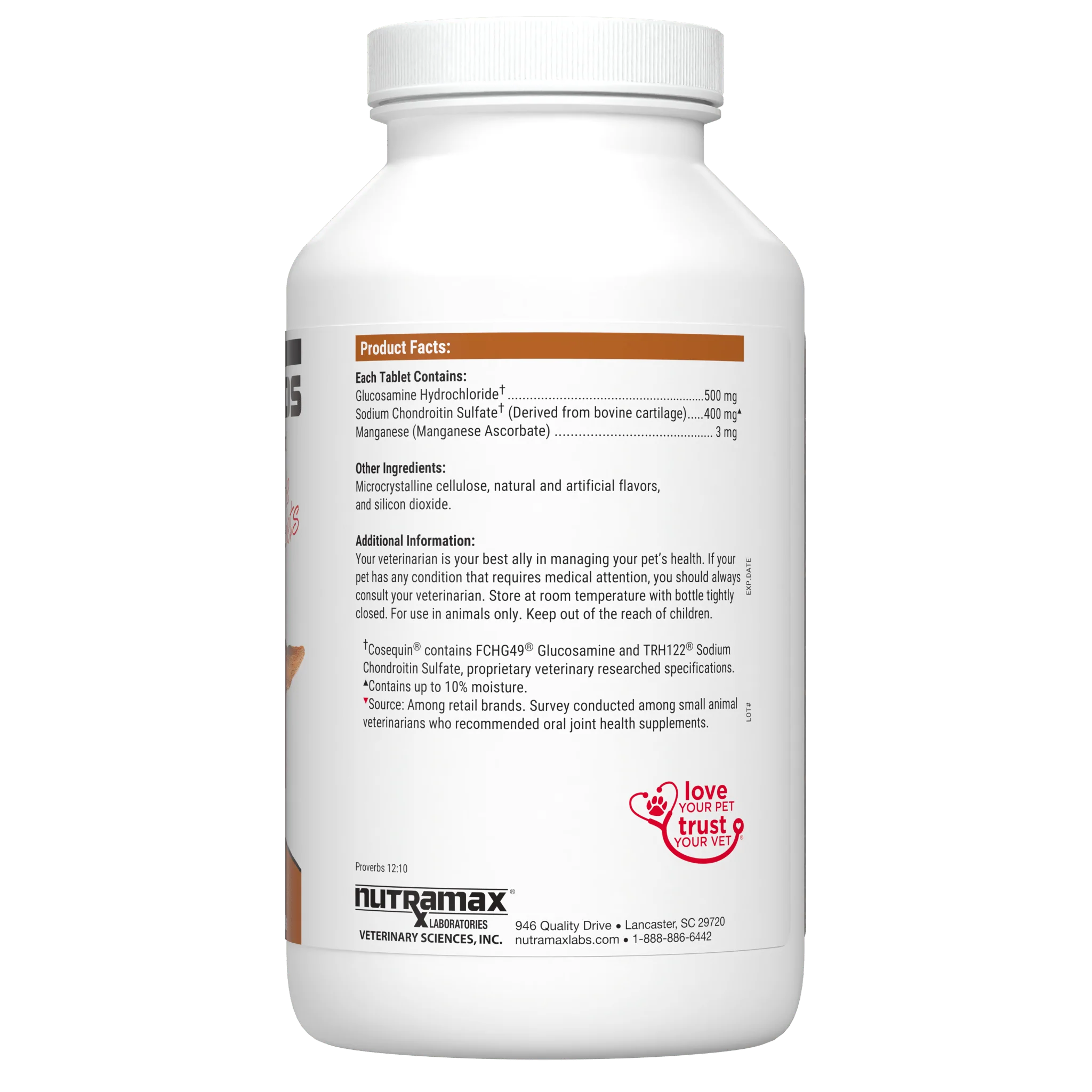 Nutramax Cosequin DS Joint Health with Glucosamine and Chondroitin Supplement for Dogs - Image 5