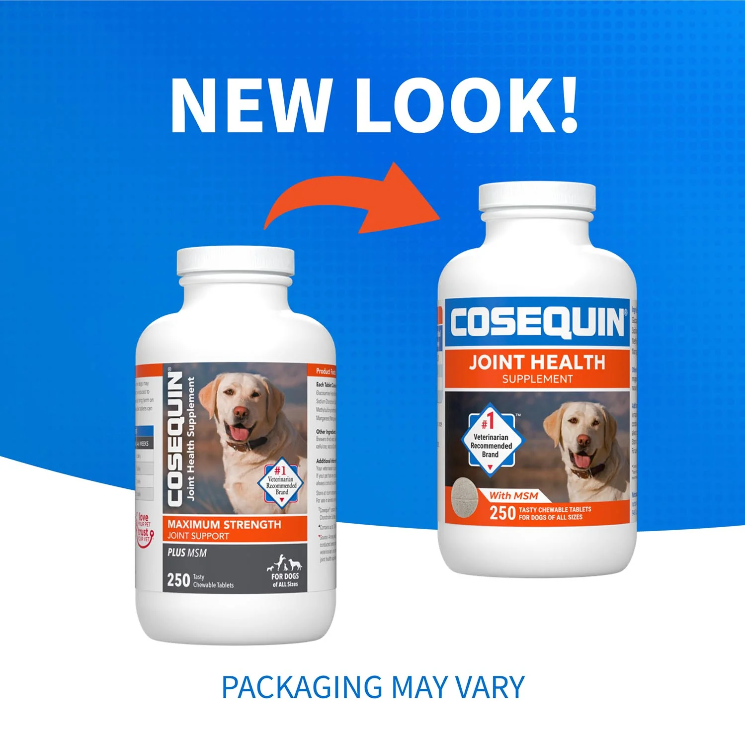 Nutramax Cosequin Maximum Strength Joint Health Plus MSM Supplement for Dogs, Chewable Tablets - Image 19