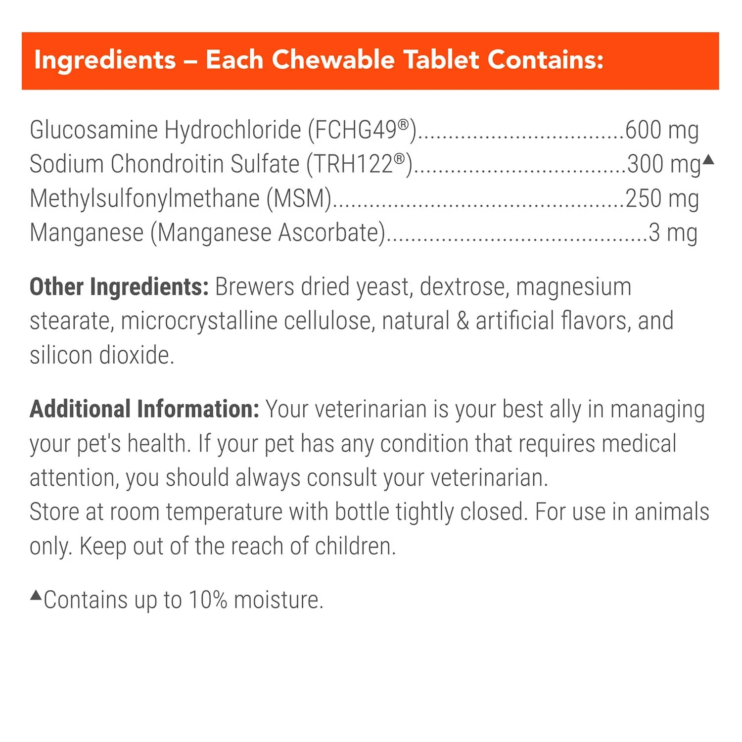 Nutramax Cosequin Maximum Strength Joint Health Plus MSM Supplement for Dogs, Chewable Tablets - Image 7