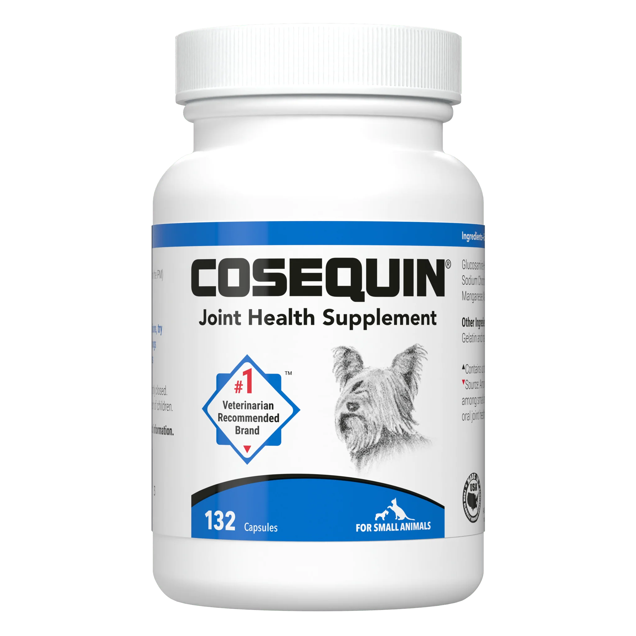 Nutramax Cosequin Regular Strength Joint Health Supplement for Cats and Small Dogs, With Glucosamine and Chondroitin