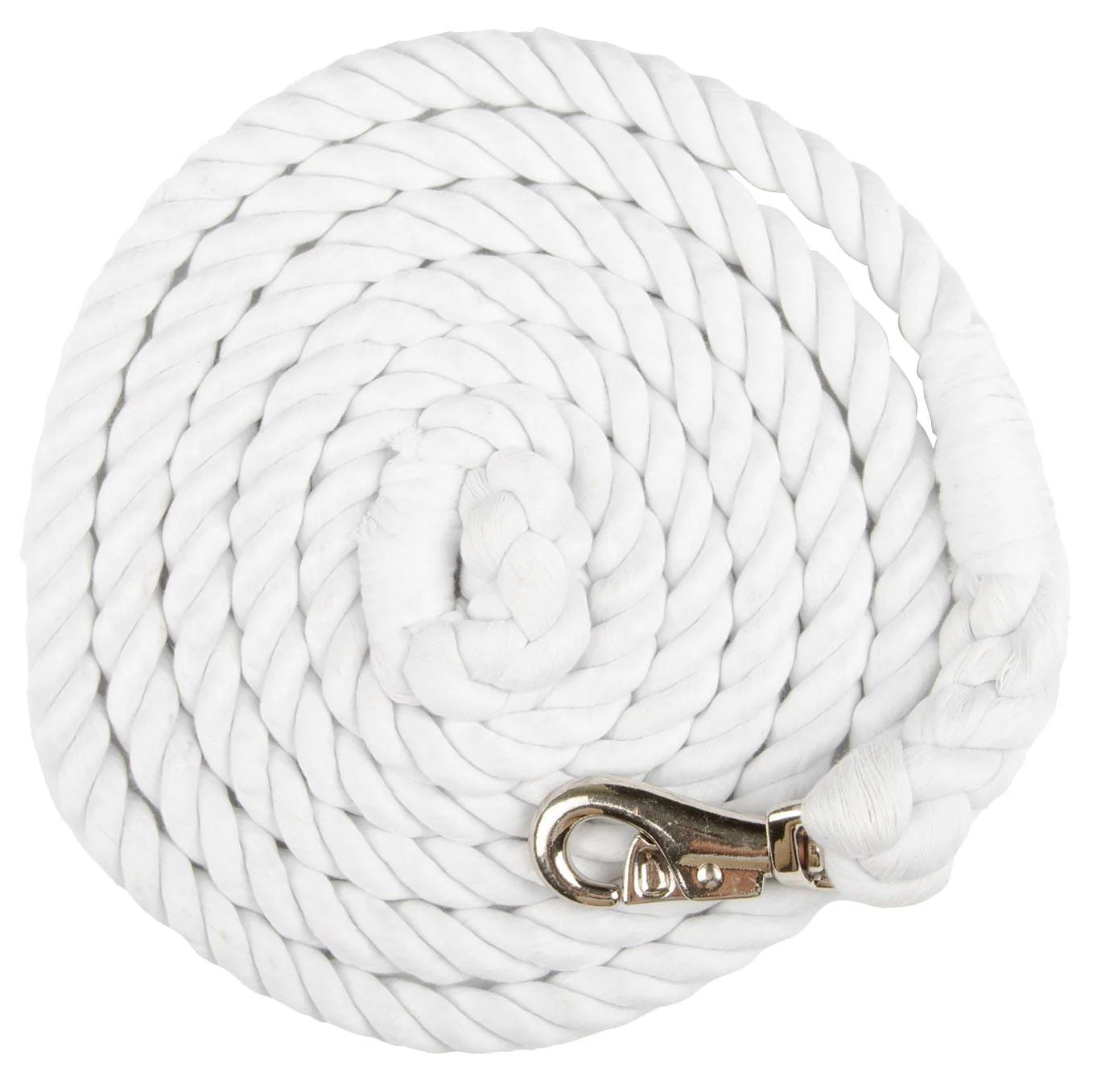 Jeffers Colorful Cotton Horse Lead Ropes with Nickel-Plated Bull Snap, 10' L - Image 3