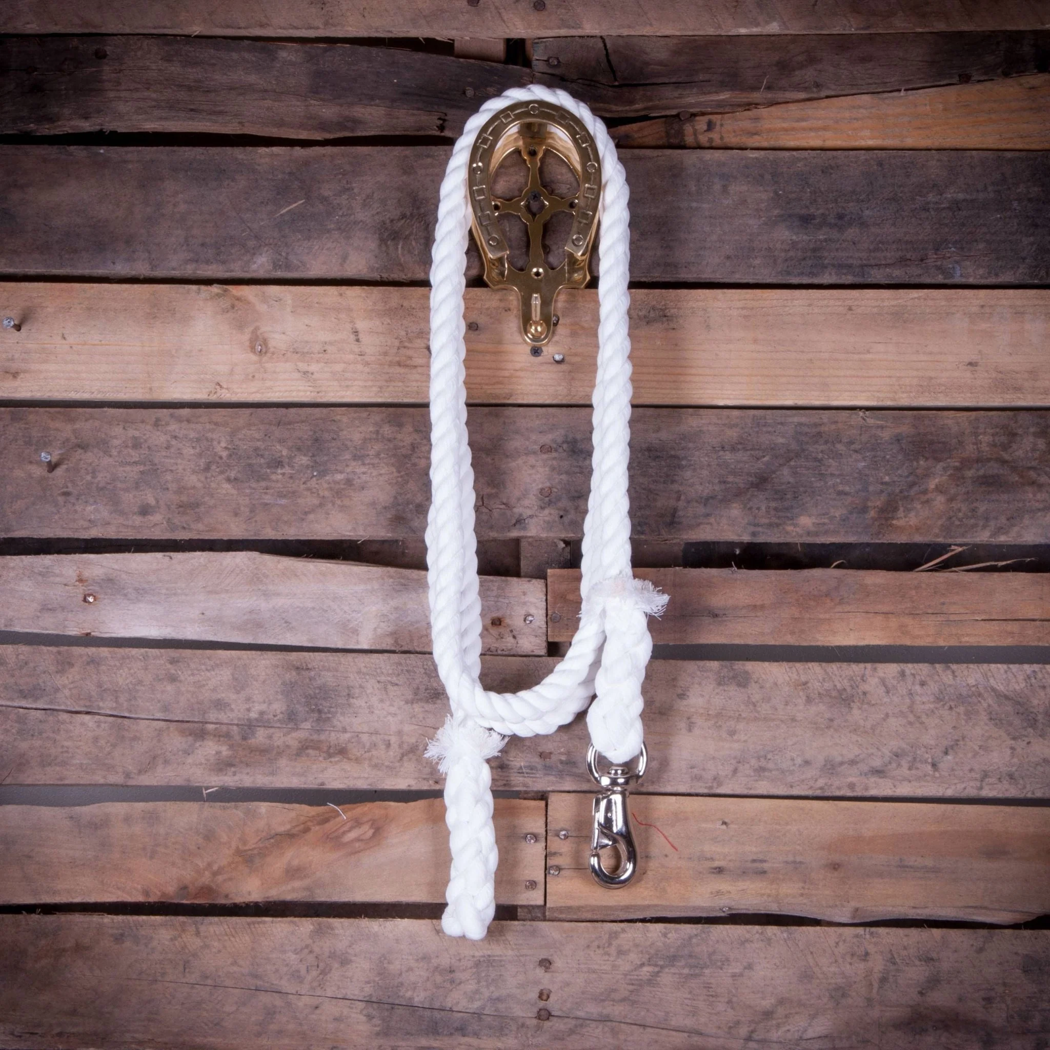 Jeffers Colorful Cotton Horse Lead Ropes with Nickel-Plated Bull Snap, 10' L - Image 4