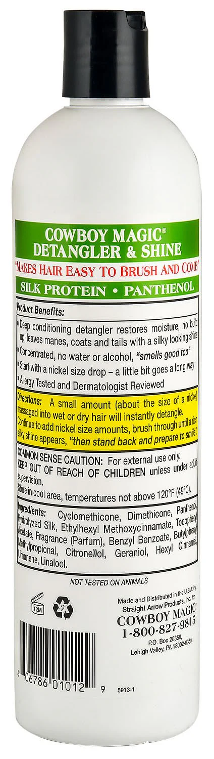 Cowboy Magic Concentrated Detangler & Shine for Horses - Image 6