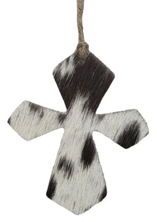 Cowhide Leather Christmas Ornament - Image 3
