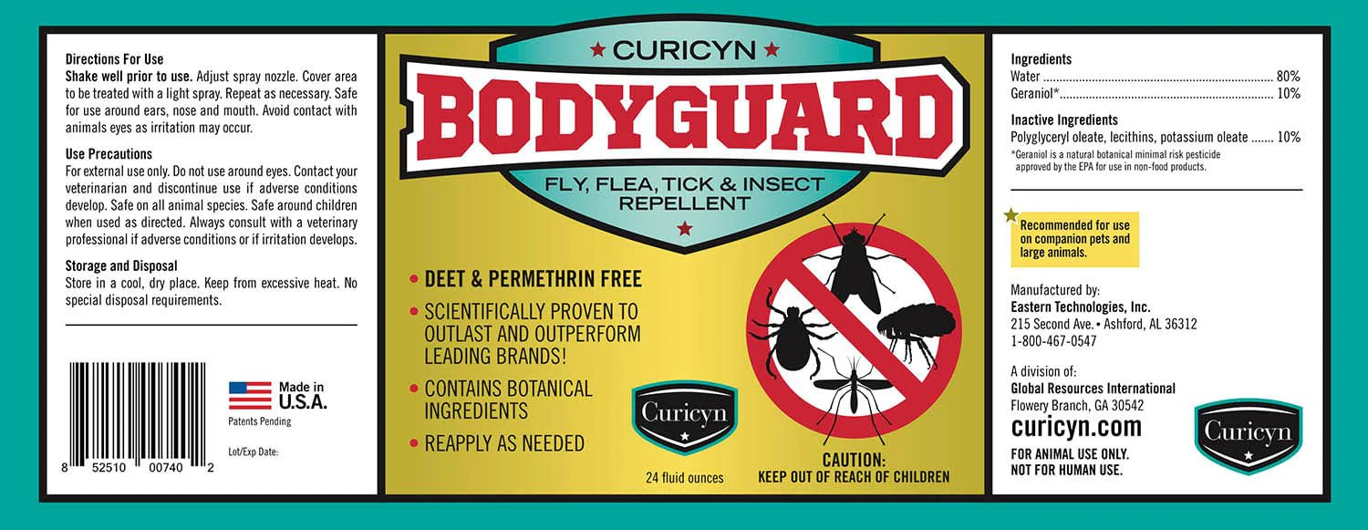 Curicyn's Bodyguard Fly, Flea, Tick and Insect Repellent - Image 5