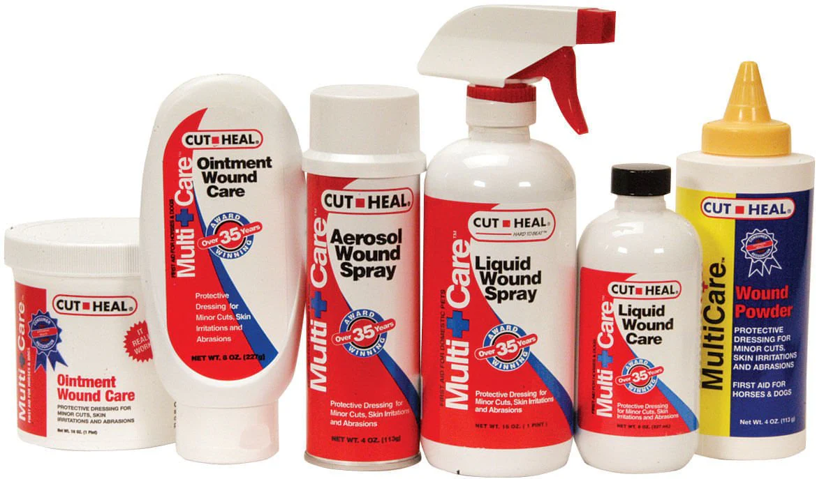 Cut-Heal Multi+ Care Medication Veterinary Wound Care - Image 2