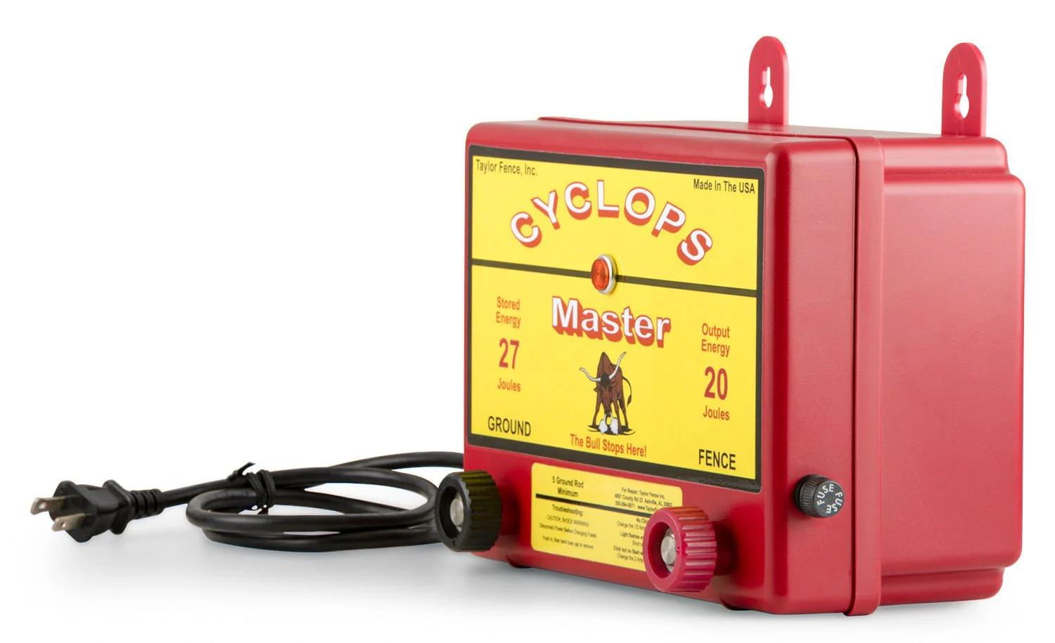 Cyclops Master 20 Joule AC Fence Charger - Image 3