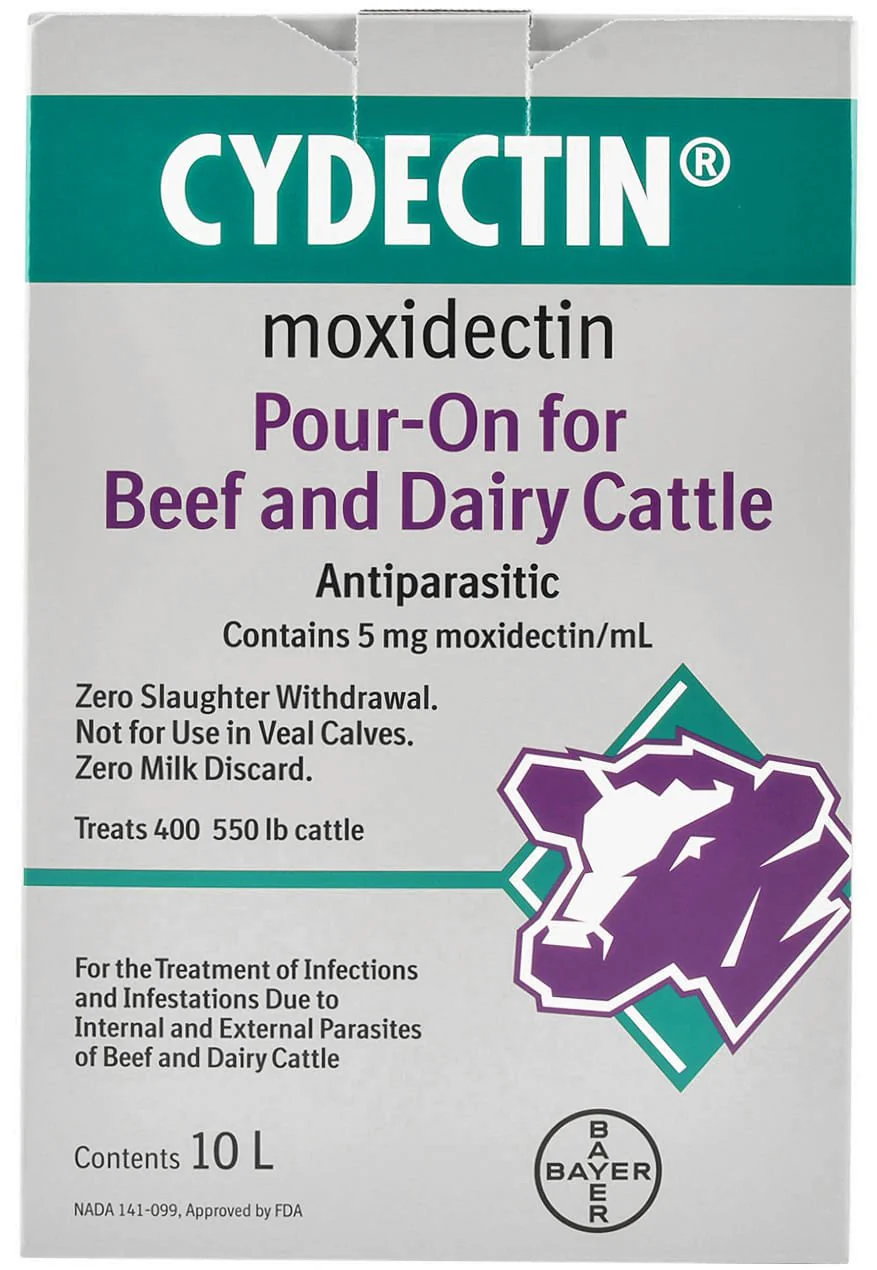 Cydectin Pour-On Cattle Wormer & Applicator Gun, Moxidectin Dewormer for Beef & Dairy, Long-Lasting Parasite Control - Image 9