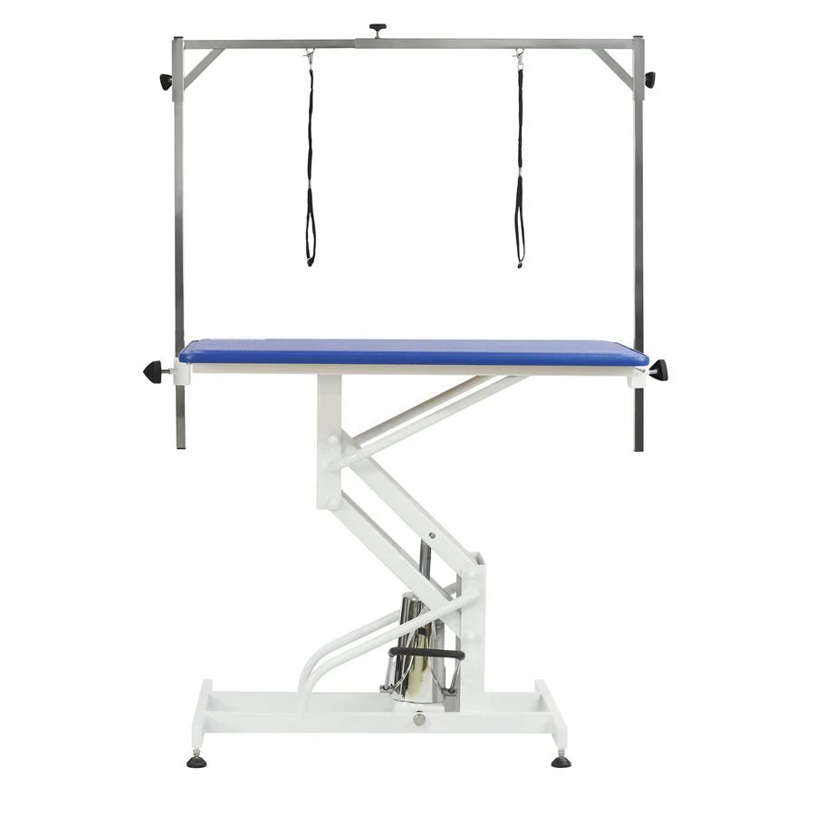 Davis Deluxe Hydraulic Grooming Table with Cushion Top for Dogs & Cats - Image 2