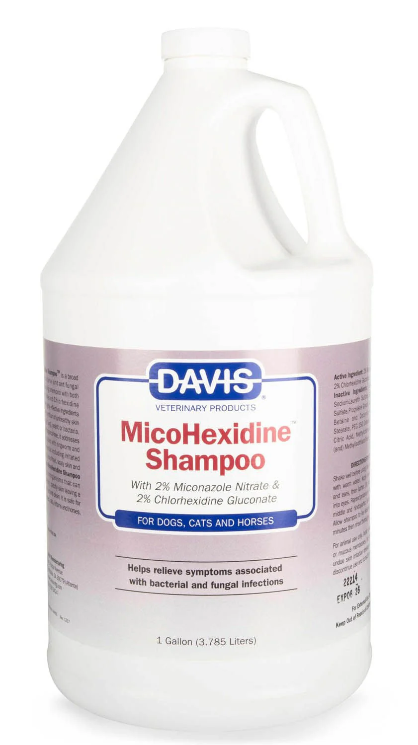 Davis MicoHexidine Medicated Shampoo – 2% Miconazole & 2% Chlorhexidine for Pets - Image 4