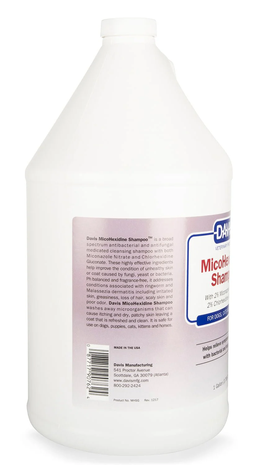 Davis MicoHexidine Medicated Shampoo – 2% Miconazole & 2% Chlorhexidine for Pets - Image 6
