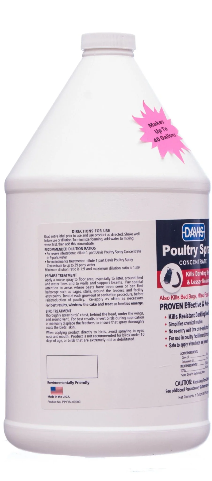 Davis Poultry Spray Concentrate, Gallon - Image 3