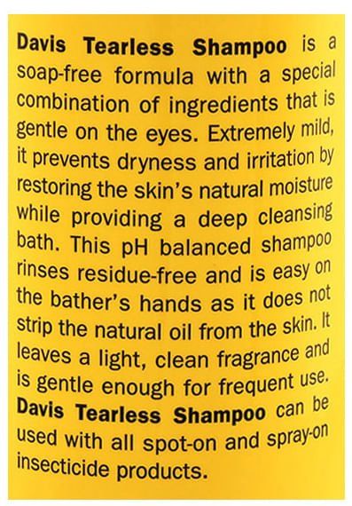 Davis Tearless Shampoo for Dogs and Cats - Image 6