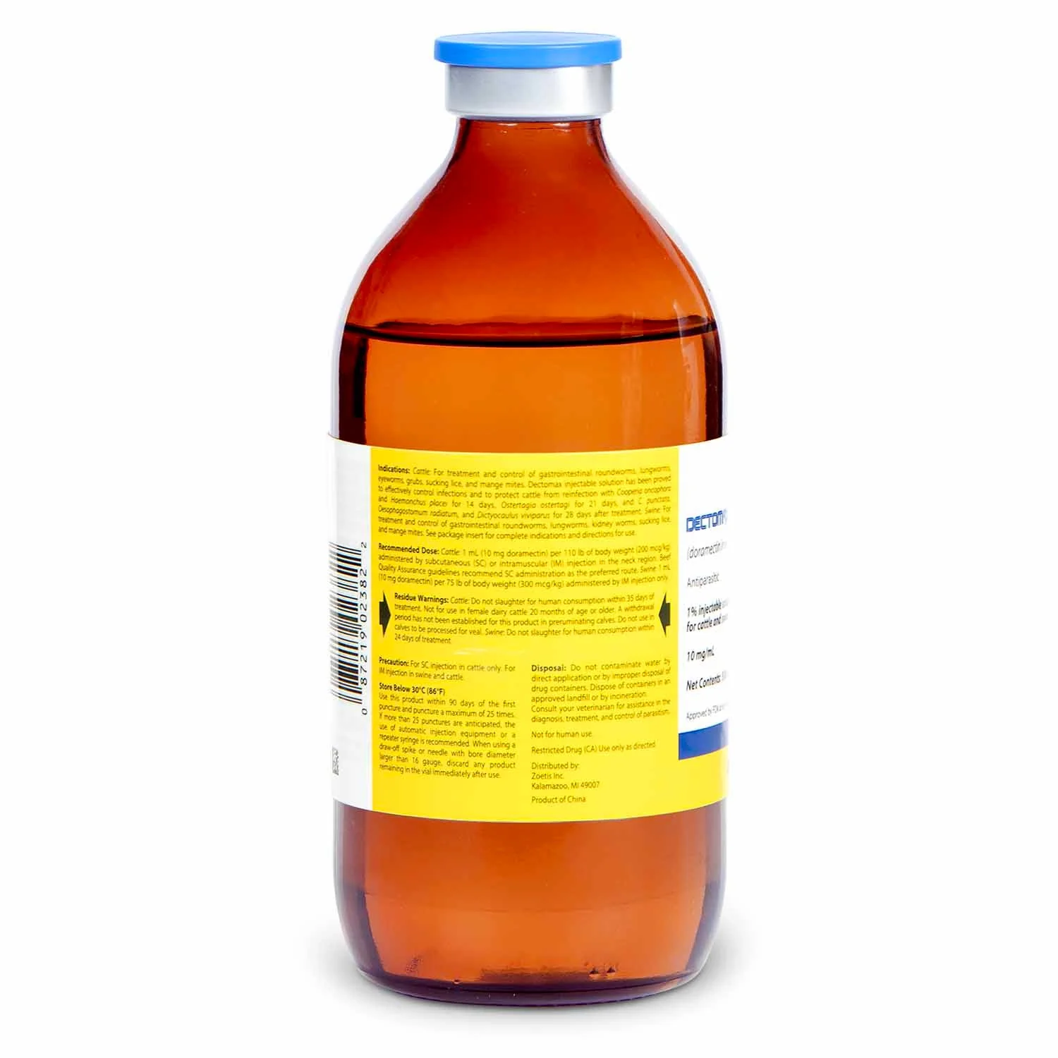 Dectomax 1% Injectable Wormer & Injectable Syringe for Cattle and Swine - Image 4