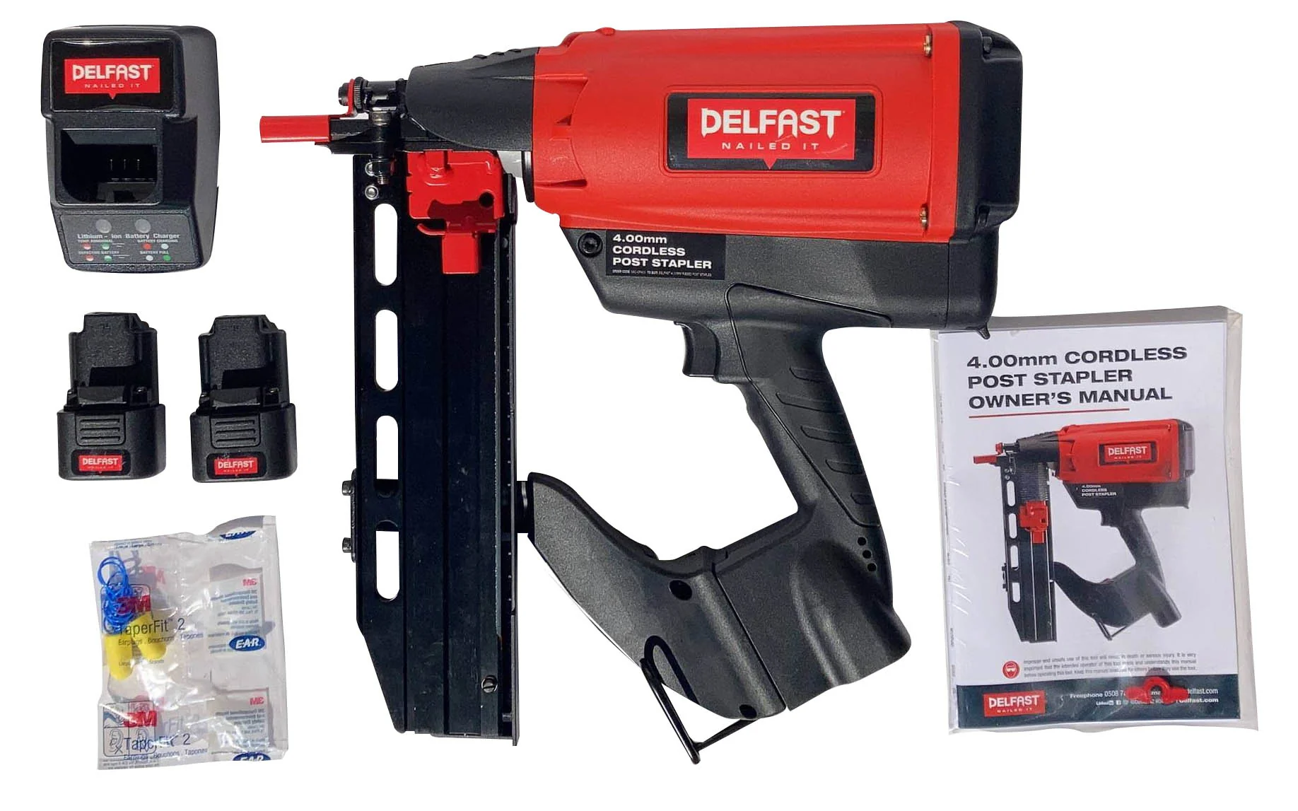 Delfast 4mm 9 ga Cordless Post Stapler - Image 2