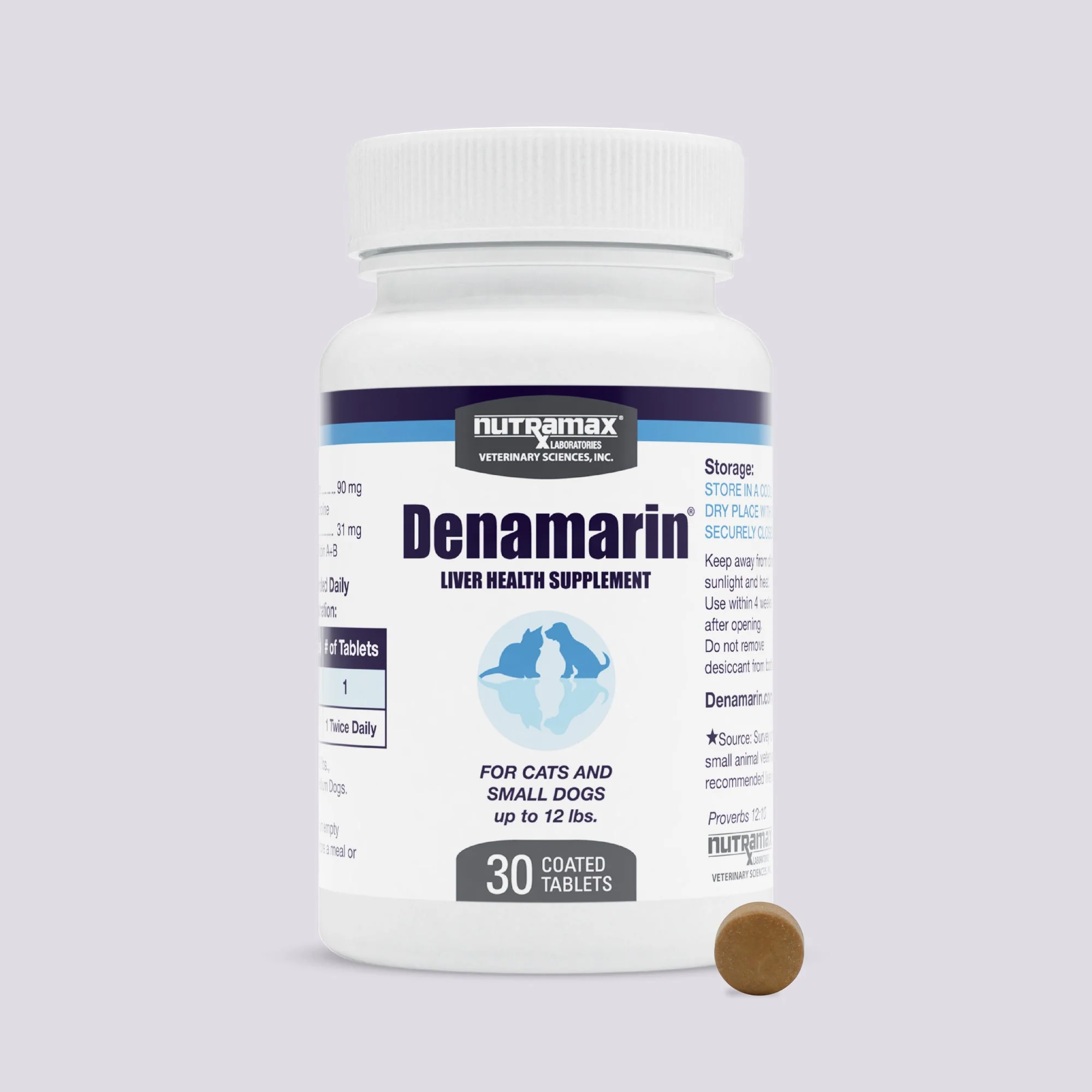 Nutramax Denamarin Liver Health Tablets for Dogs and Cats - Image 3