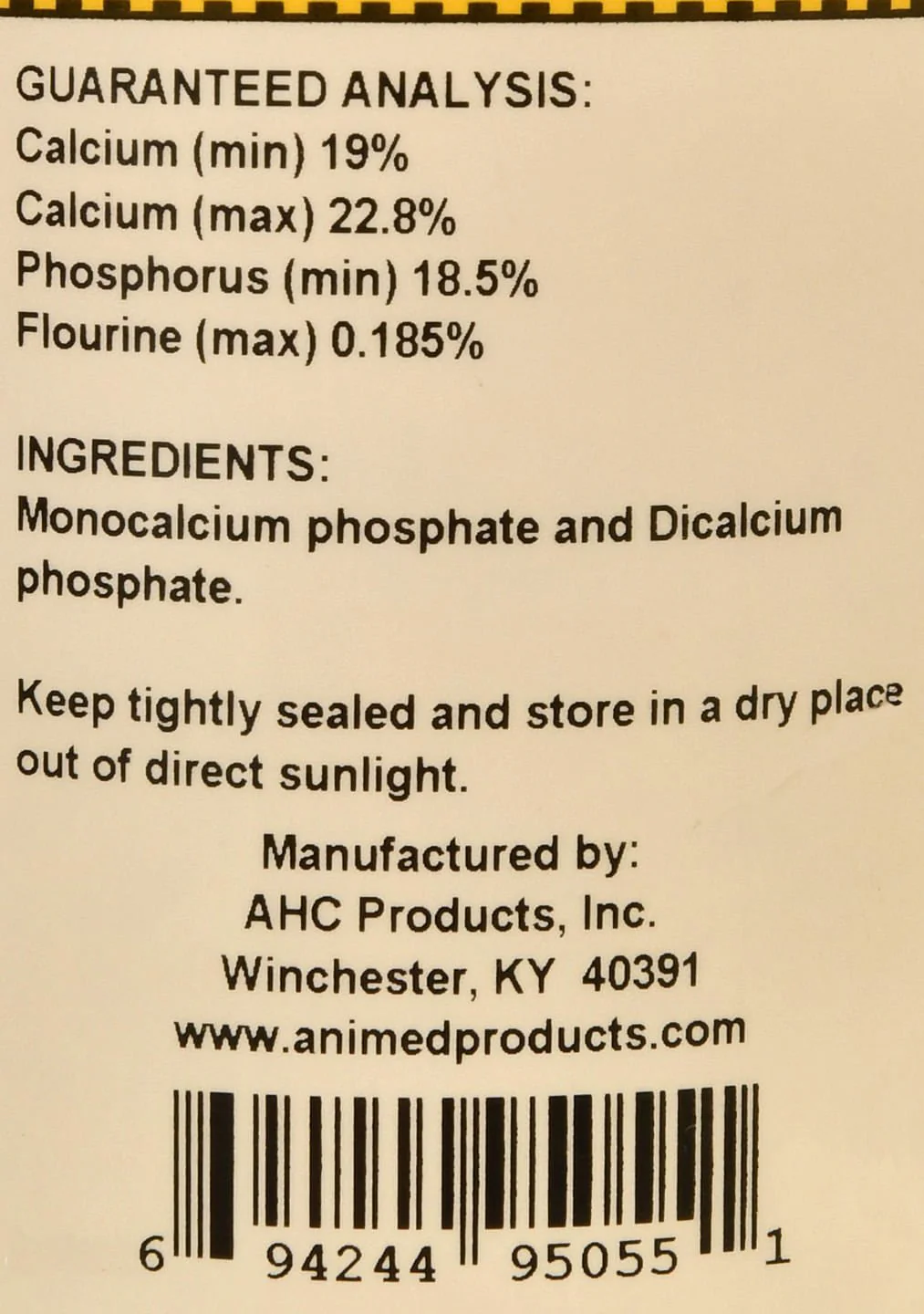 Di-Cal for Dogs Calcium & Phosphorus Powder Supplement, 16 oz - Image 2