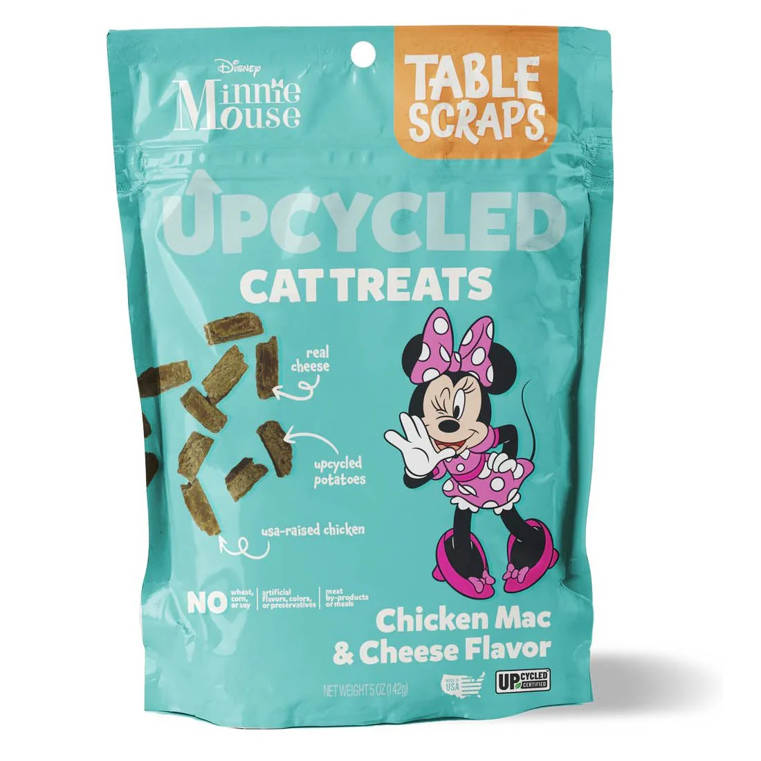 Disney Table Scraps Upcycled Cat Treats, 3 oz, Grain-Free, Natural, Made in USA - Image 8
