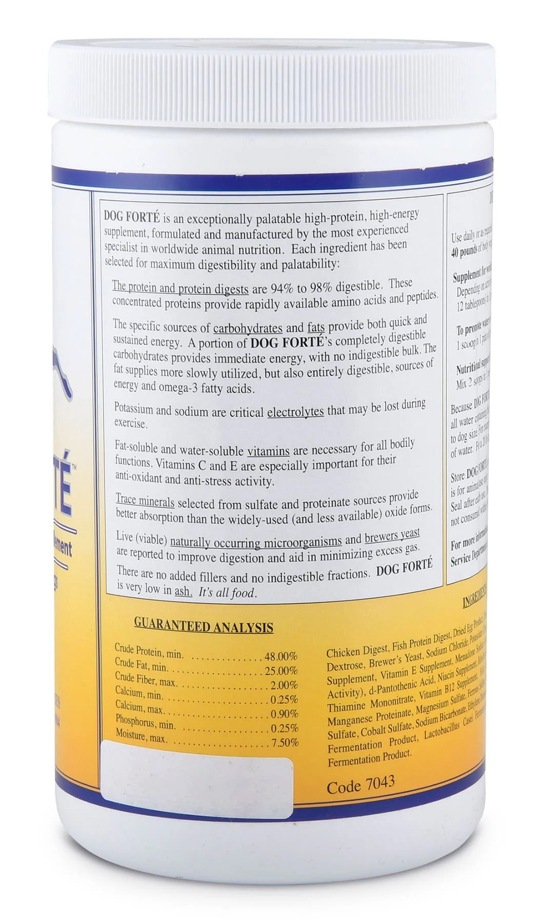 DOG FORTE Supplement - Image 2
