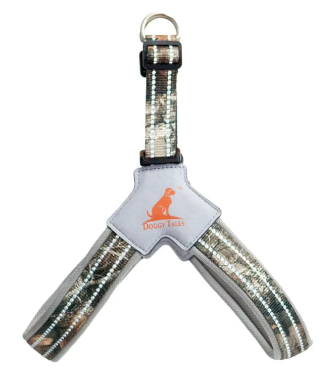 Doggy Tales Realtree Step-In V Harness – Padded, Adjustable, Reflective Dog Harness for Comfort & Durability - Image 9