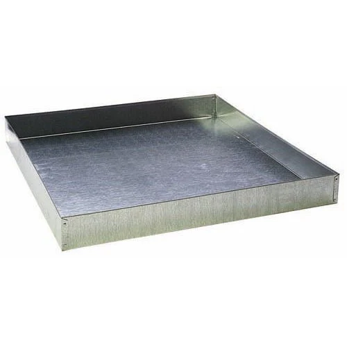 Pet Lodge Rabbit Hutch Dropping Pan – Plastic or Galvanized Steel - Image 4