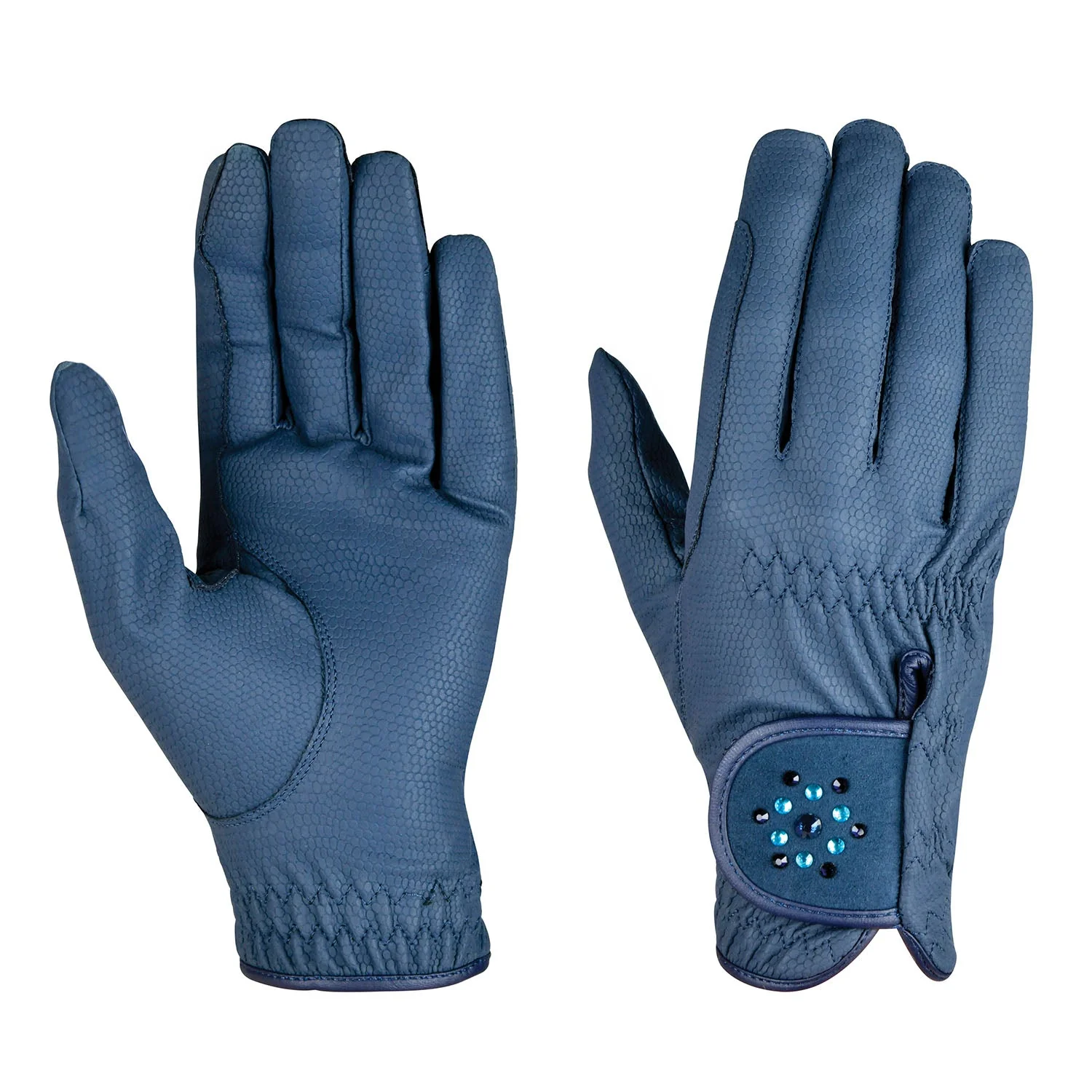 Dublin Everyday Bling Equestrian Riding Gloves - Image 3