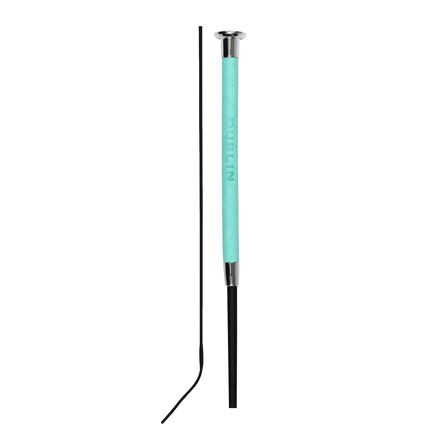 Dublin Fancy Stitch Leather Dressage Whip for English Riding - Image 3
