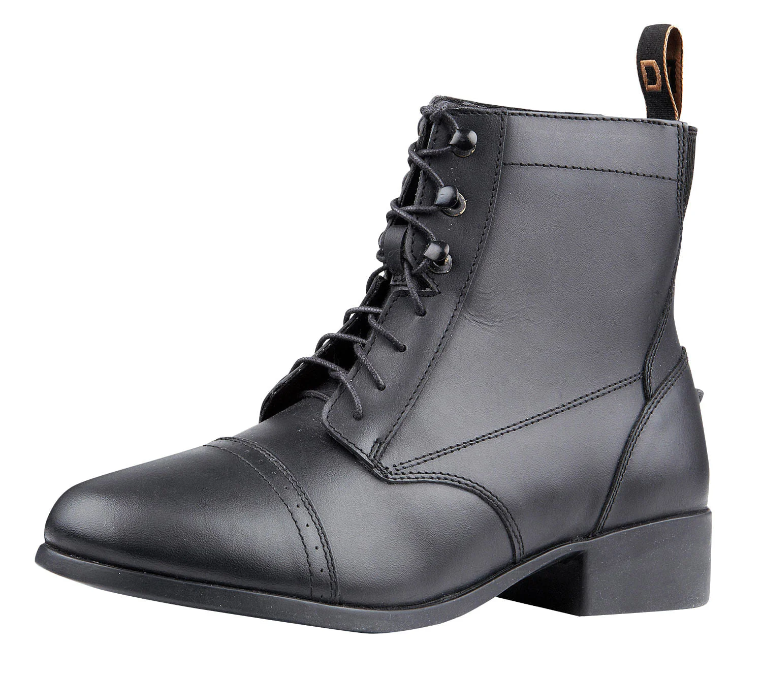 Dublin Foundation Ladies' Laced Paddock Boots, Black