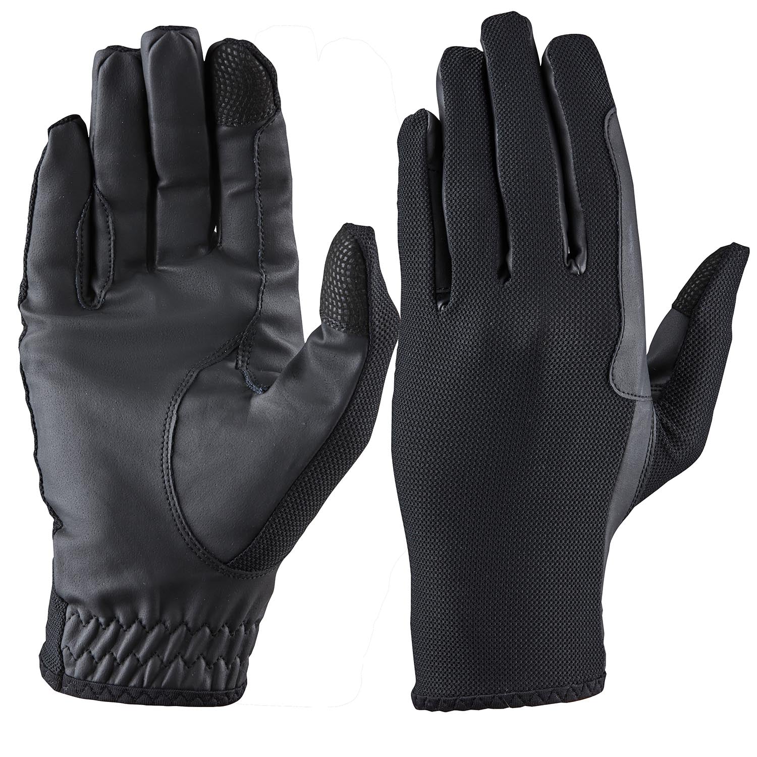 Dublin Pull On Cool Mesh Equestrian Riding Gloves