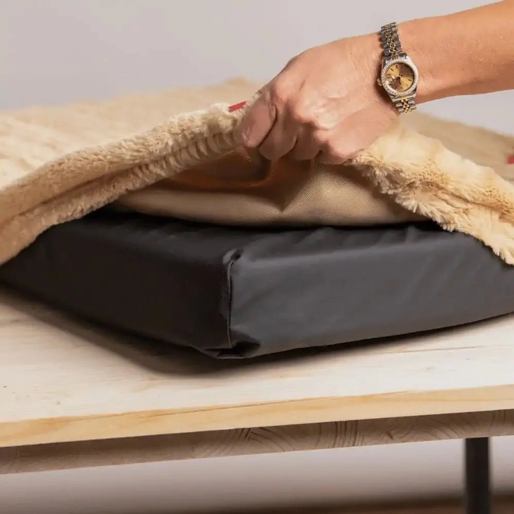 DuraCloud Orthopedic Pet Bed with Washable Cover, Joint Support Foam & Waterproof Liner - Image 2