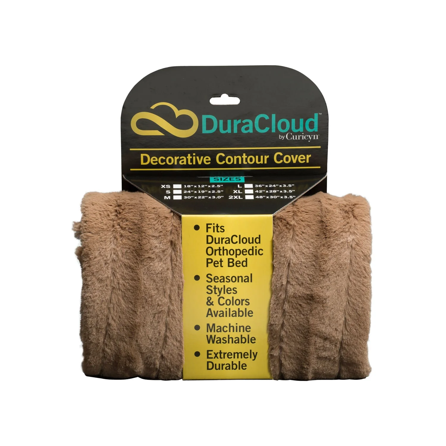 DuraCloud Orthopedic Pet Bed with Washable Cover, Joint Support Foam & Waterproof Liner - Image 61