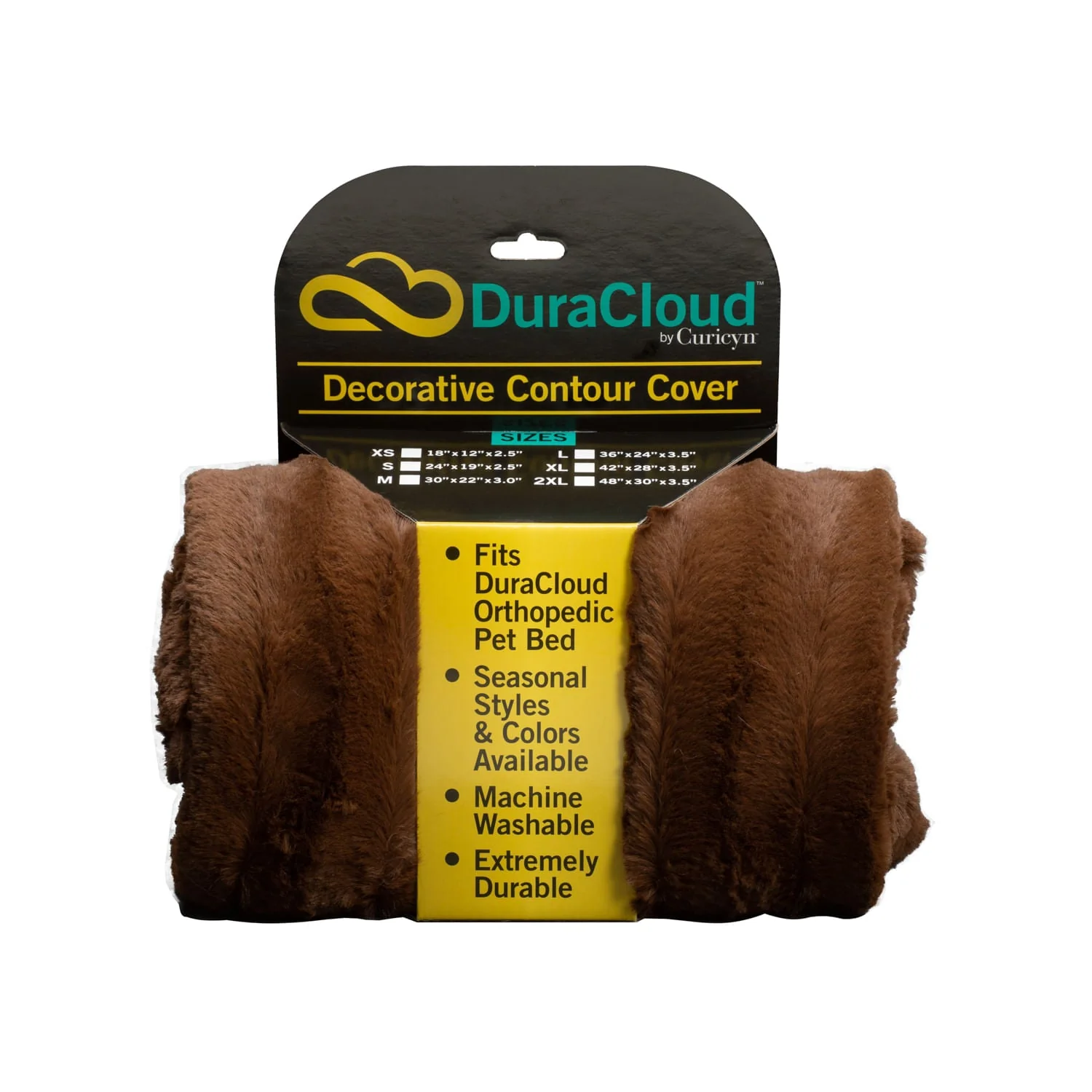 DuraCloud Orthopedic Pet Bed with Washable Cover, Joint Support Foam & Waterproof Liner - Image 63