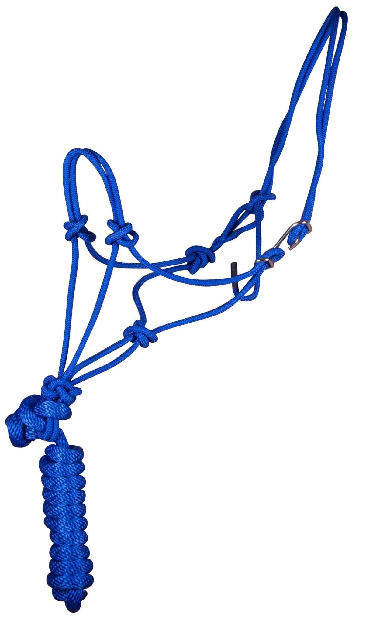 Jeffers Easy-On Clip Nylon Rope Horse Halter with Lead - Image 3