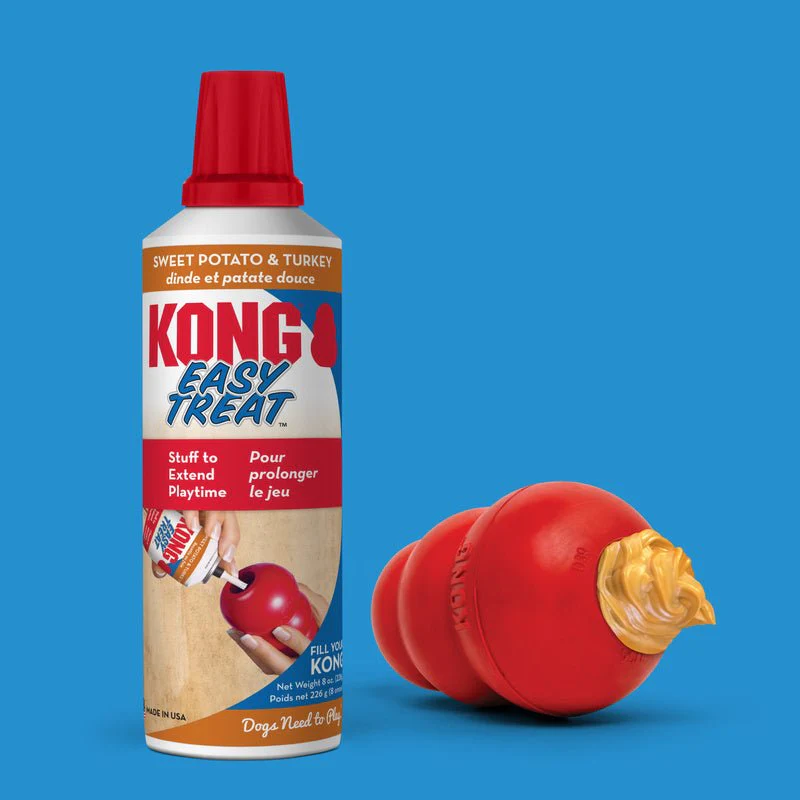 KONG Holiday Easy Treat® Turkey & Sweet Potato – Stuffable Dog Treat, Low-Calorie, Perfect for KONG Toys - Image 3