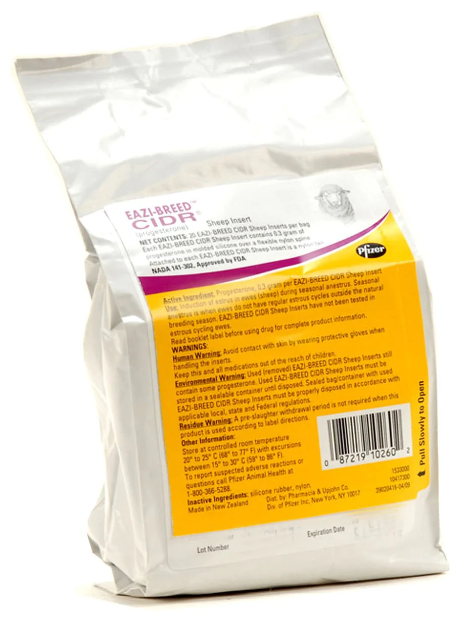 Eazi-Breed CIDR Sheep Inserts (& Applicator) - Image 2
