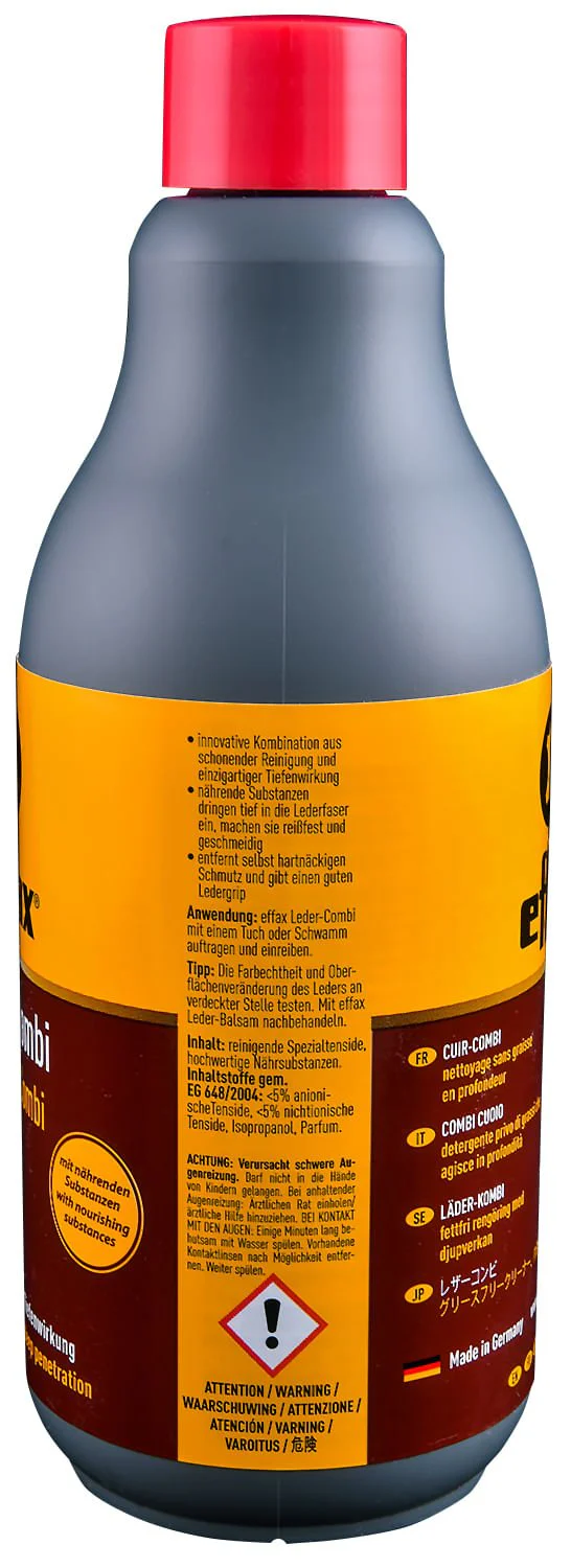 Effax Leder Combi Leather Cleaner, 500 mL - Image 2
