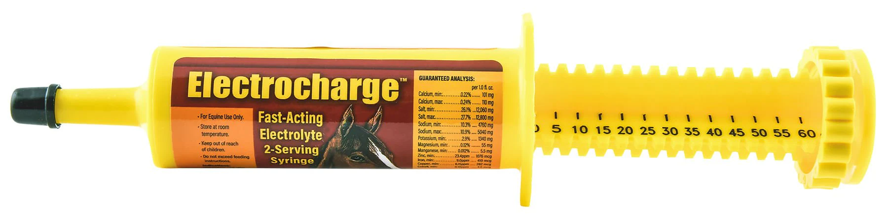 Electrocharge Electrolyte Paste for Horses, 60 cc (2 dose)