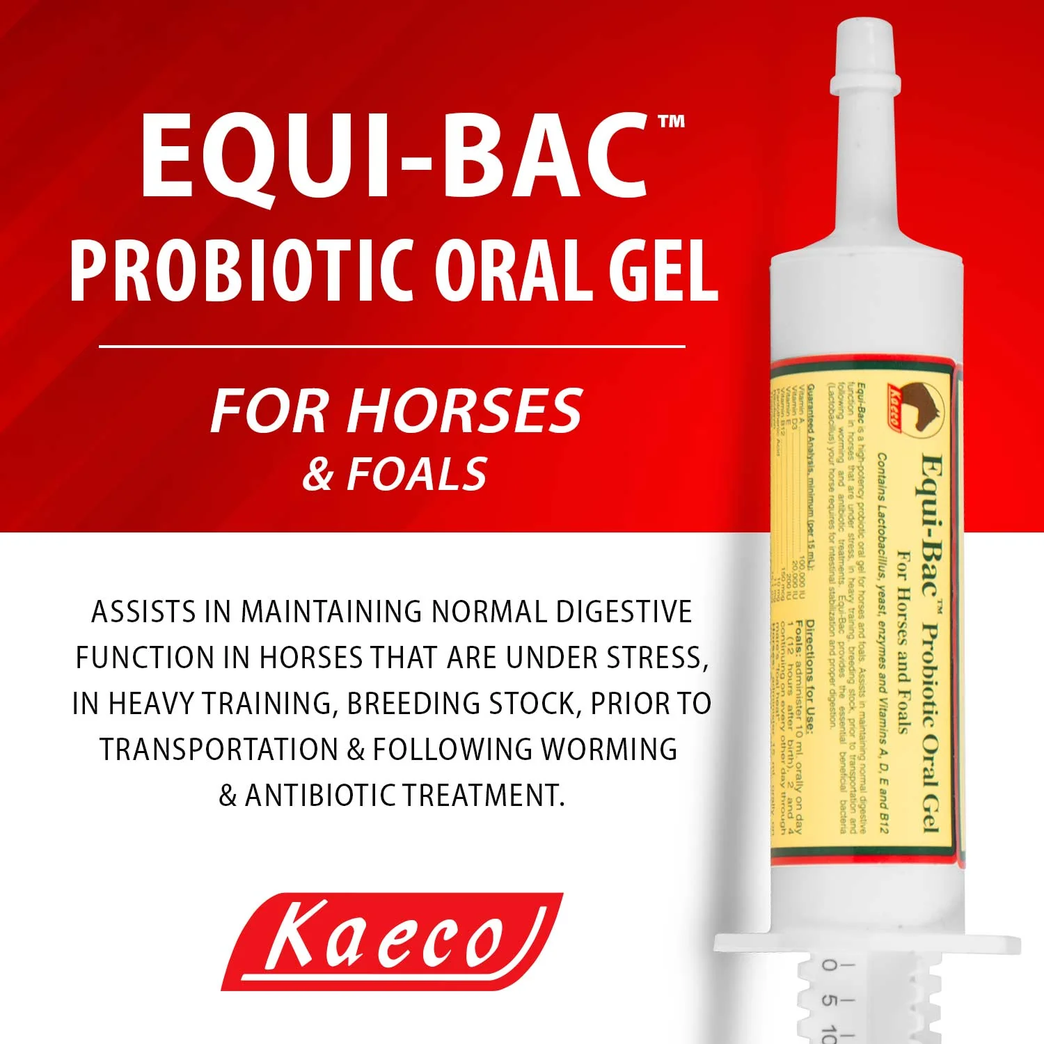 Equi-Bac Probiotic Gel for Horses - Image 2