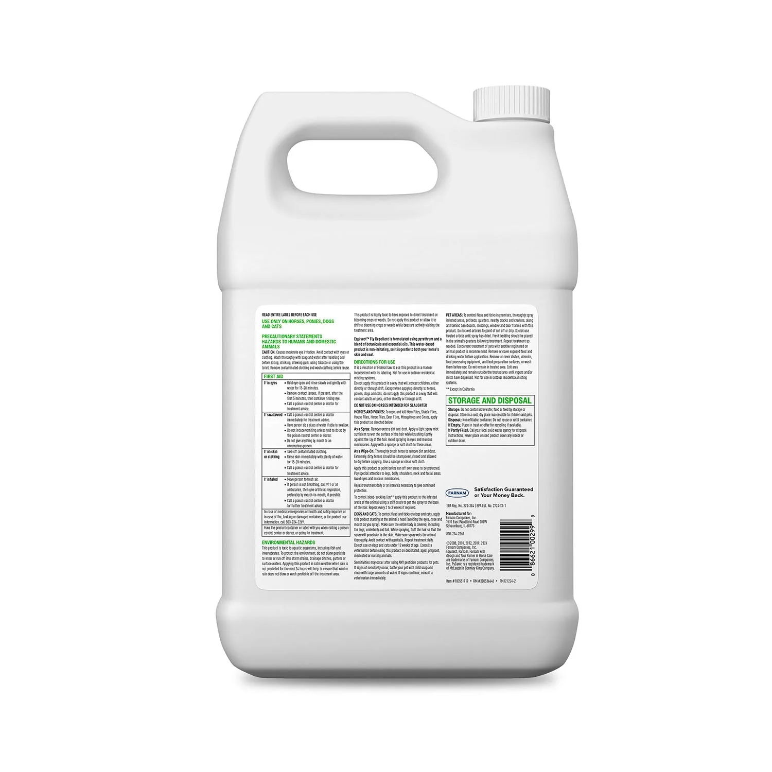 Farnam Equisect Water-Based Botanical Fly Repellent with Herbal Scent for Horses, Dogs and Cats - Image 11