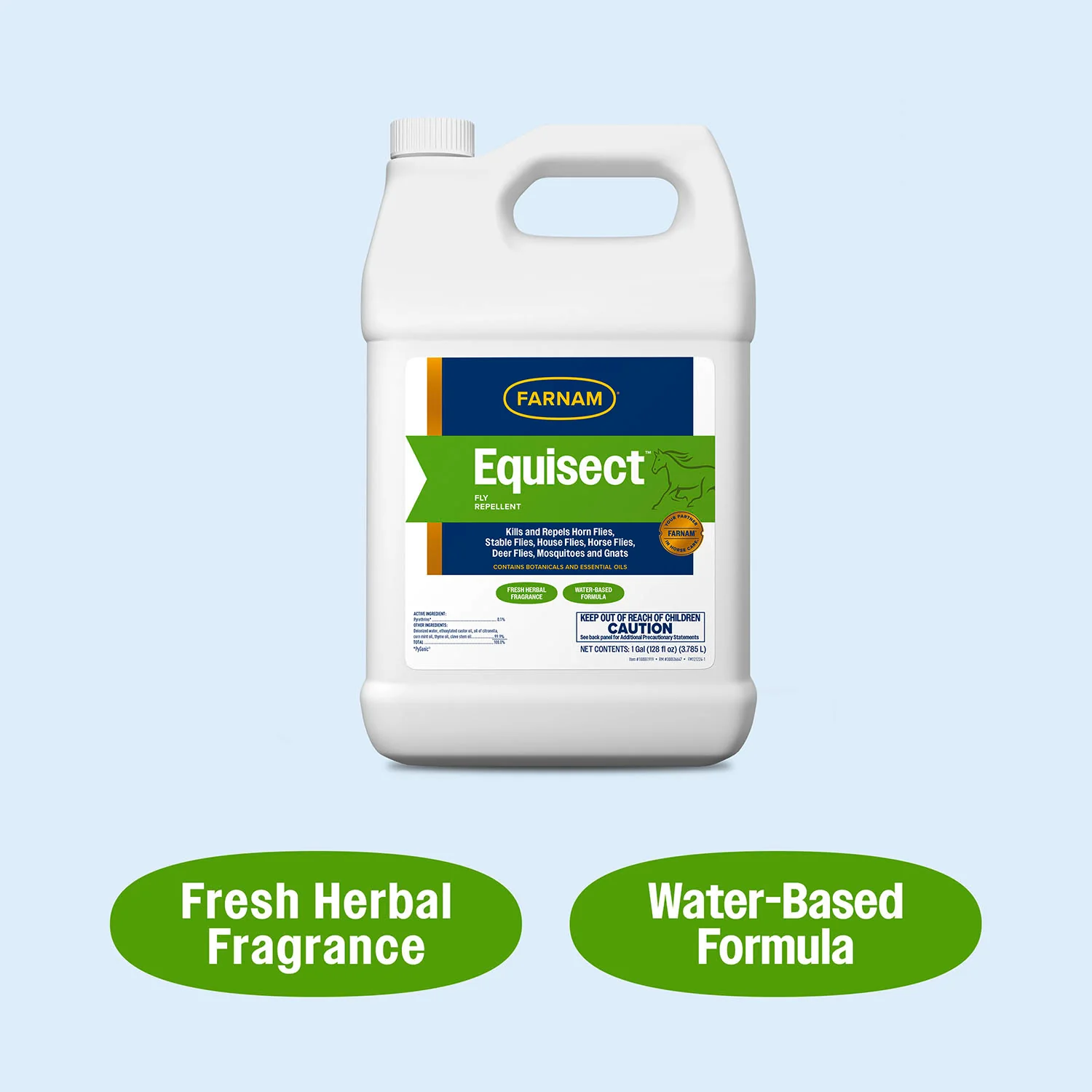 Farnam Equisect Water-Based Botanical Fly Repellent with Herbal Scent for Horses, Dogs and Cats - Image 12