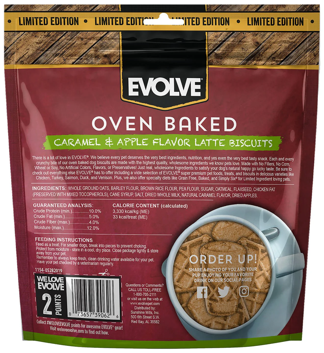 Evolve Oven Baked Caramel Apple Latte Biscuits - Image 2