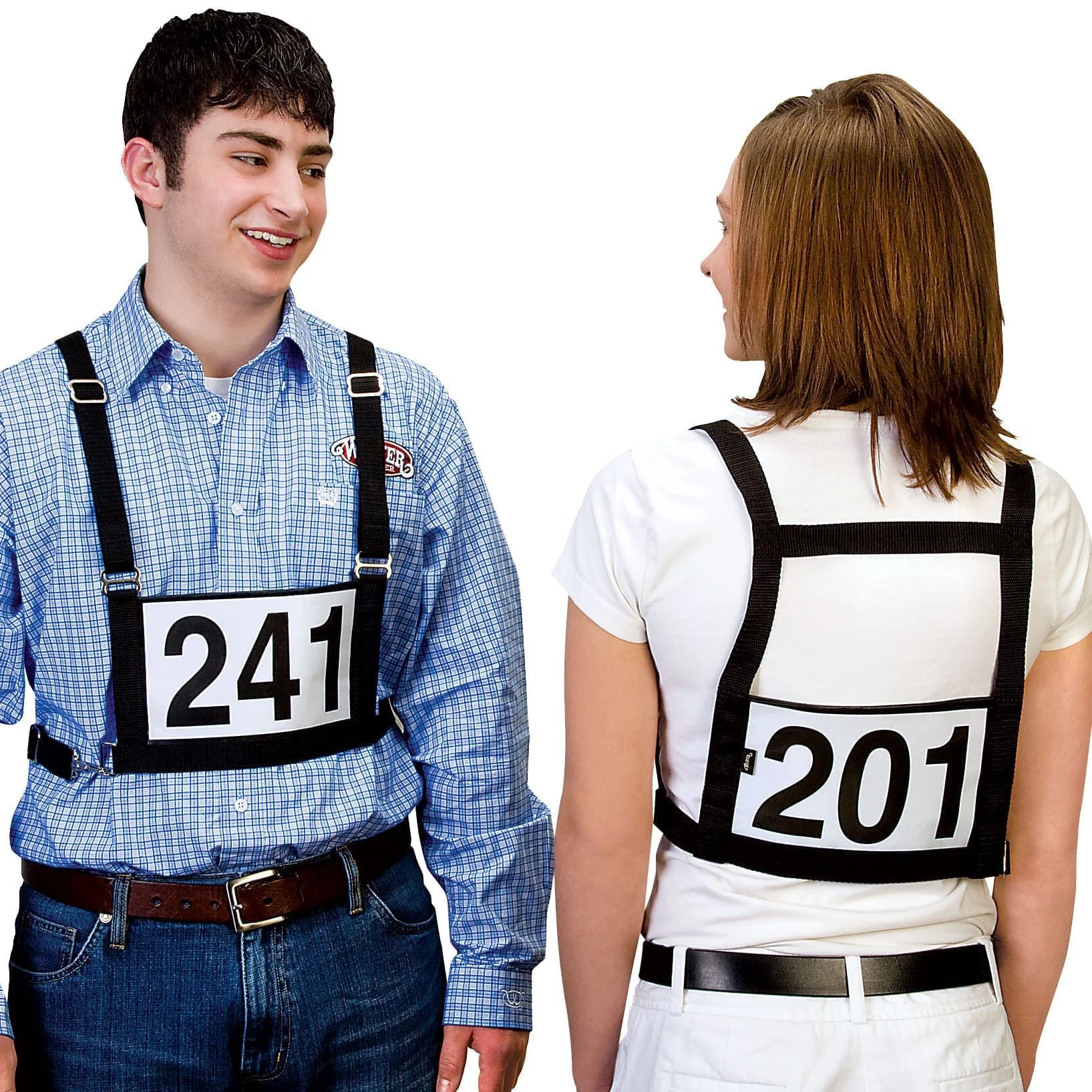 Exhibitor Number Harness, Black - Image 5