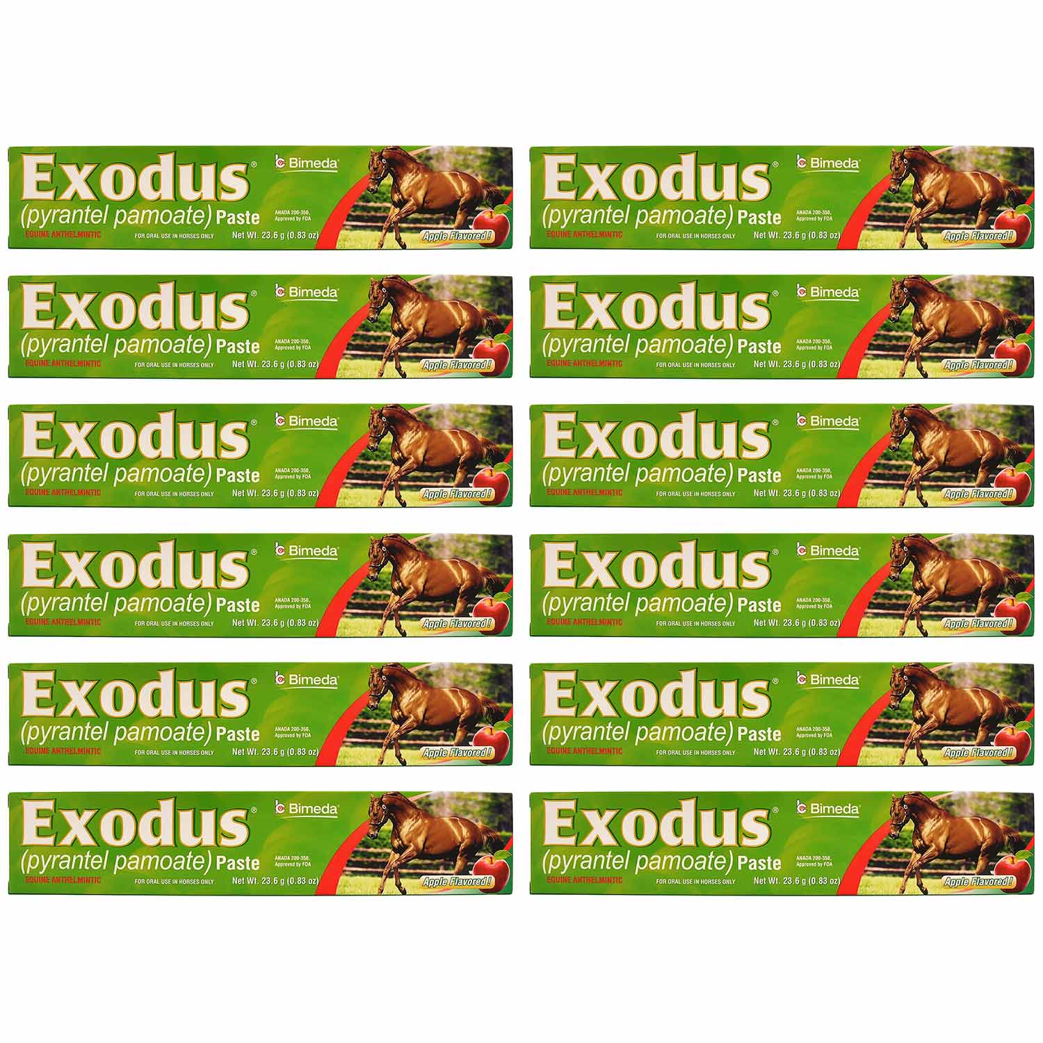 Exodus Pyrantel Pamoate Horse Dewormer Paste - Image 5