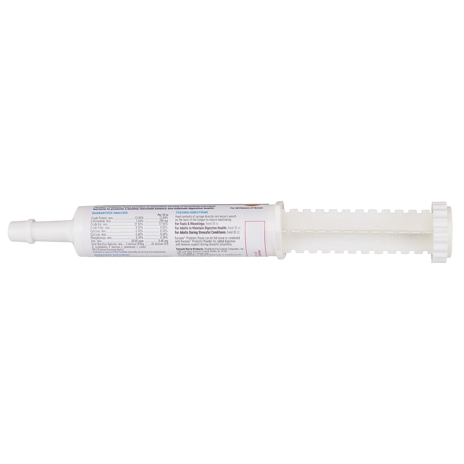 FarnamĀ® Probiotic Digestive Paste for Horses, 30 cc - Image 3