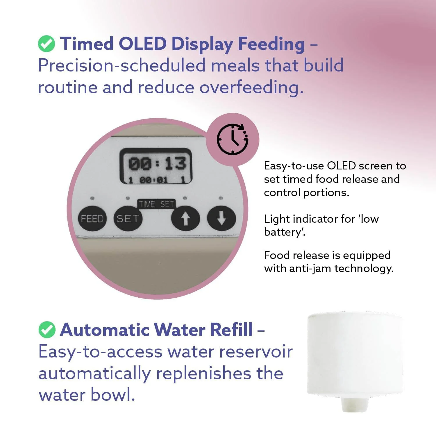 Feeding Friend Automatic Pet Feeder – Timed Portion Control Food & Water Dispenser for Cats and Dogs - Image 11