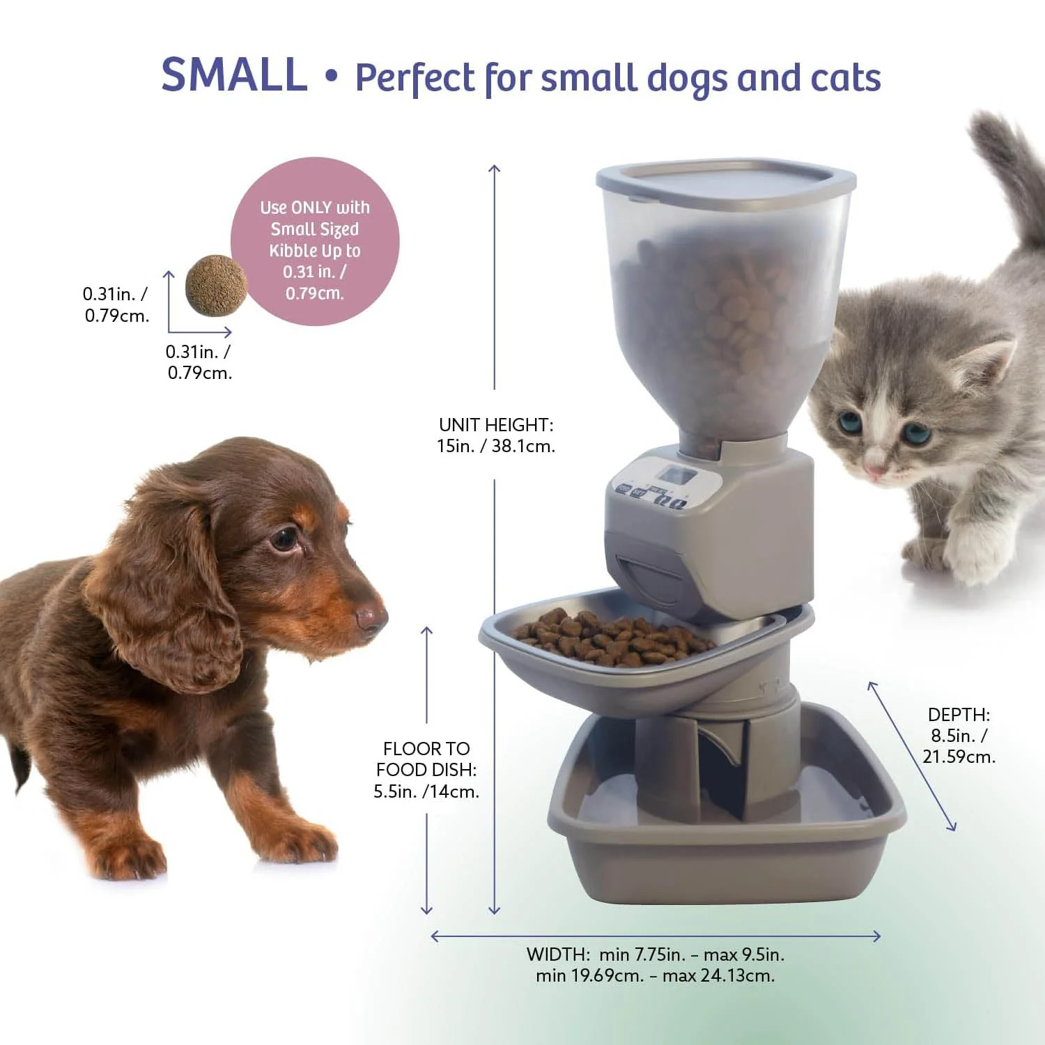 Feeding Friend Automatic Pet Feeder – Timed Portion Control Food & Water Dispenser for Cats and Dogs - Image 15