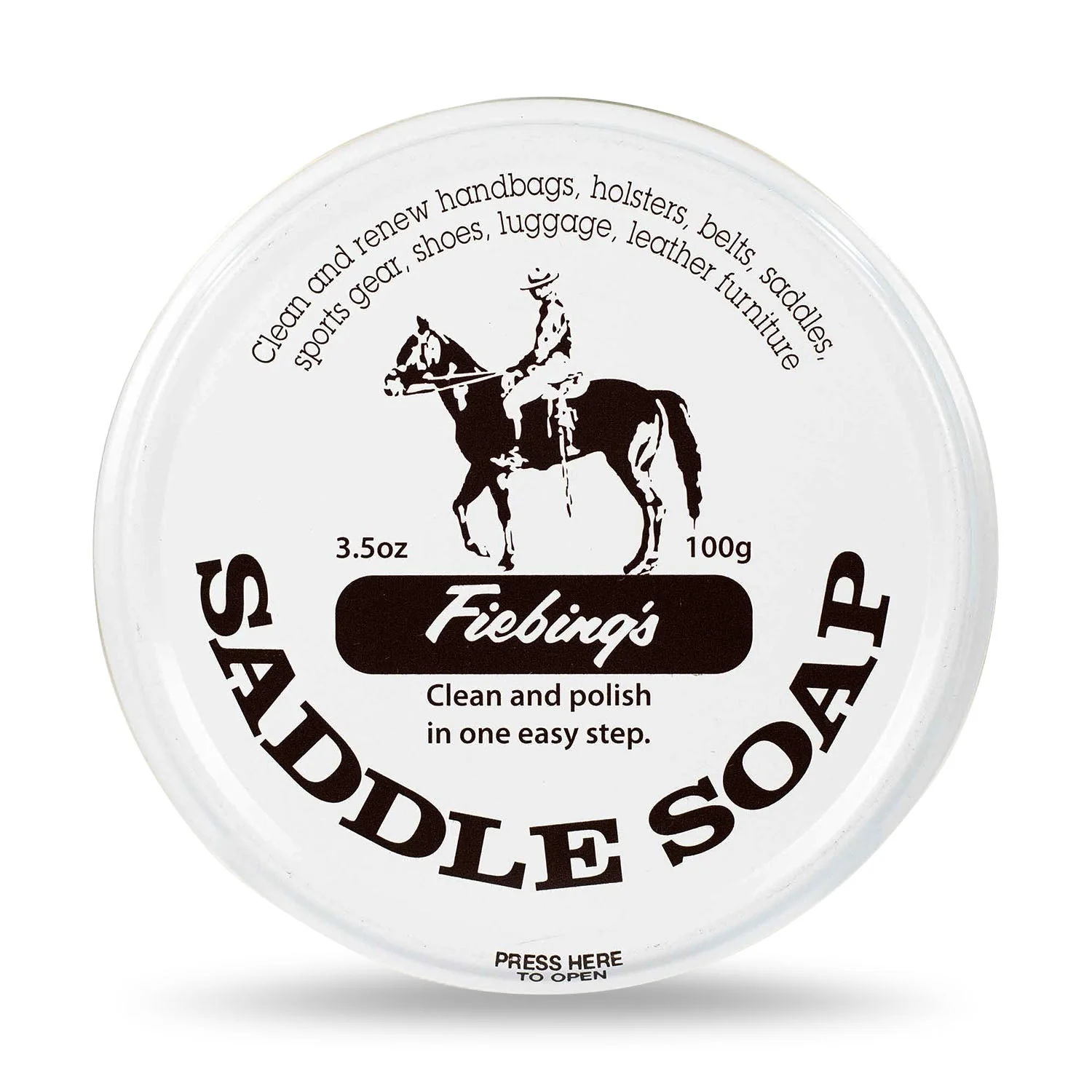 Fiebing's All-in-One Leather Saddle Soap Paste – Cleaner & Conditioner for Saddles, Boots, and Tack - Image 16